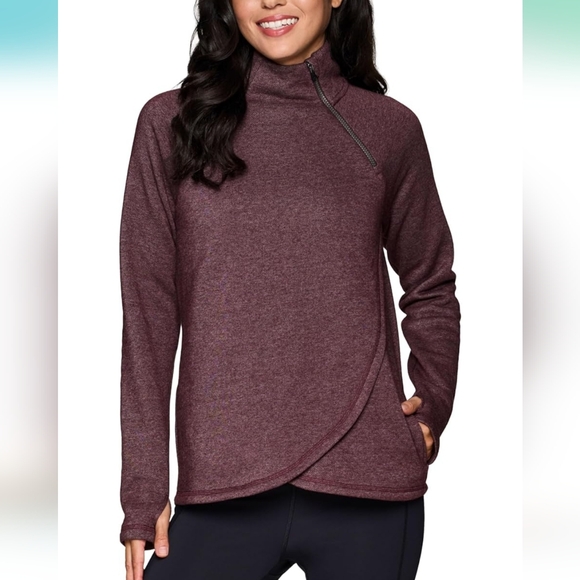 RBX Activewear Women's Fleece Sweatshirt Fashion - Picture 1 of 4